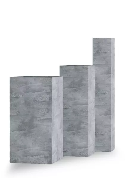 Кашпо CONCRETIKA COLONNA CONCRETE GREY LIGHT