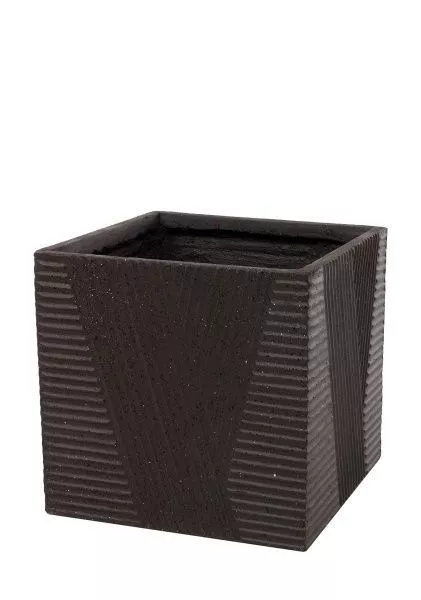 Кашпо Nobilis Marco "Highways Cube" (GRC), 30x30xH30 см