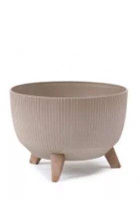 Кашпо ROMA ECO coffee Jumper Latte на ножках