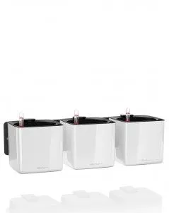 Кашпо LECHUZA ЗЕЛЕНАЯ СТЕНА Home Kit Glossy 14х13.5 см