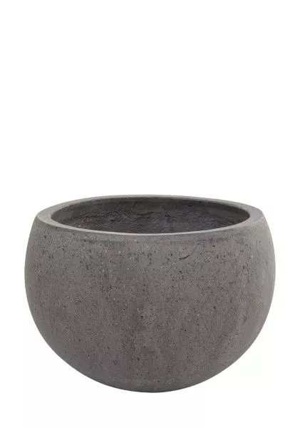 Кашпо Nobilis Marco "Grey Round" (полистоун), D42хH30 см