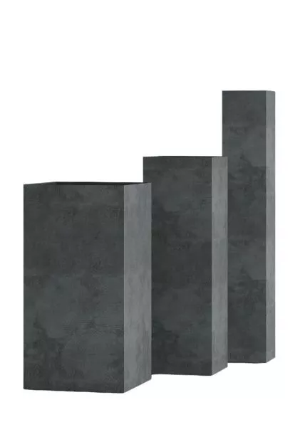 Кашпо CONCRETIKA COLONNA SMOKEY BLUE