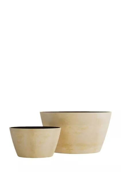 Кашпо CONCRETIKA BOWL LEMON CLAY