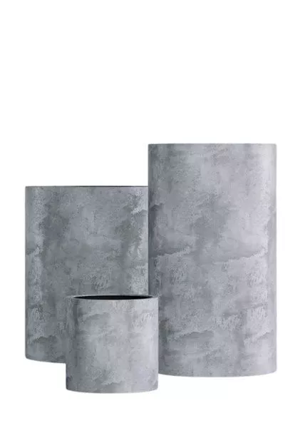 Кашпо CONCRETIKA CYLINDER CONCRETE GREY LIGHT