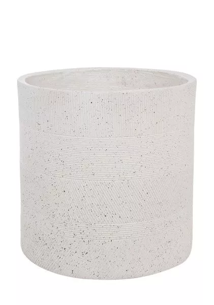 Кашпо Nobilis Marco "Tapes grey Cylinder", D45хH45 см