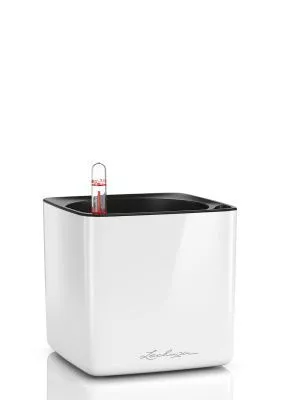 Кашпо LECHUZA CUBE Glossy 16х16 см