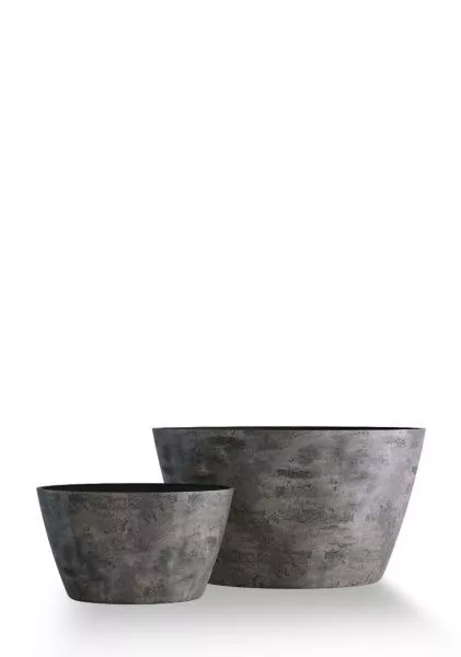 Кашпо CONCRETIKA BOWL CONCRETE GREY DARK