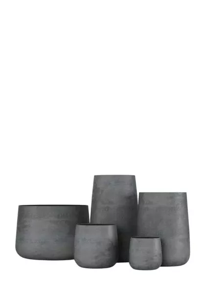 Кашпо CONCRETIKA CONE SMOKEY BLUE