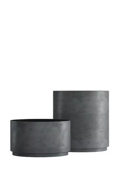 Кашпо CONCRETIKA CYLINDERXL SMOKEY BLUE