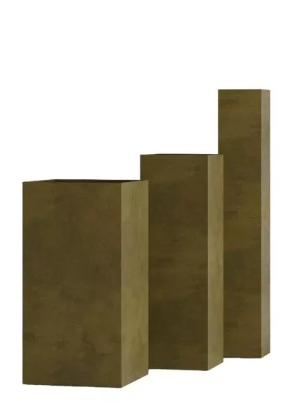 Кашпо CONCRETIKA COLONNA AVOCADO GREEN