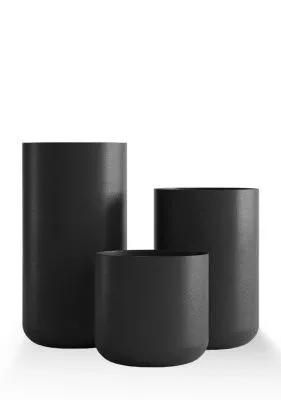 Кашпо CONCRETIKA TOPPER NERO