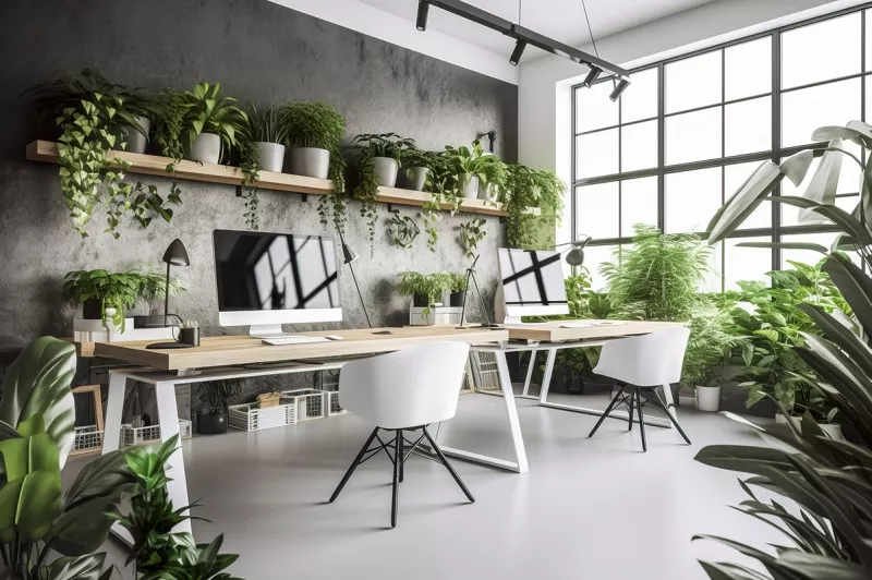 Зелёные идеи для shared spaces: растения, которые работают на вас