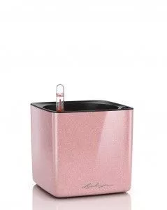 Кашпо LECHUZA CUBE Glossy Kiss 14х13.5 см
