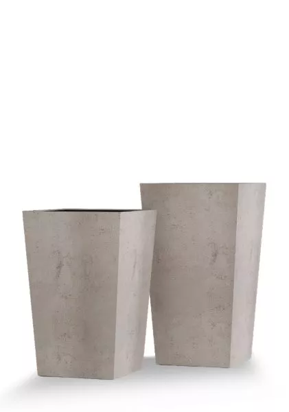 Кашпо CONCRETIKA CONIC CONCRETE WHITE