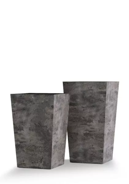 Кашпо CONCRETIKA CONIC CONCRETE GREY DARK