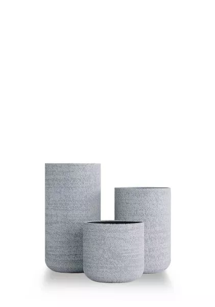 Кашпо CONCRETIKA TOPPER EROSIA WHITE