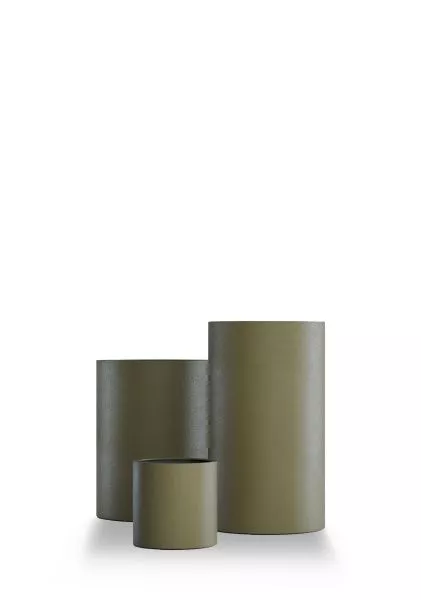 Кашпо CONCRETIKA CYLINDER CLASSIC OLIVA