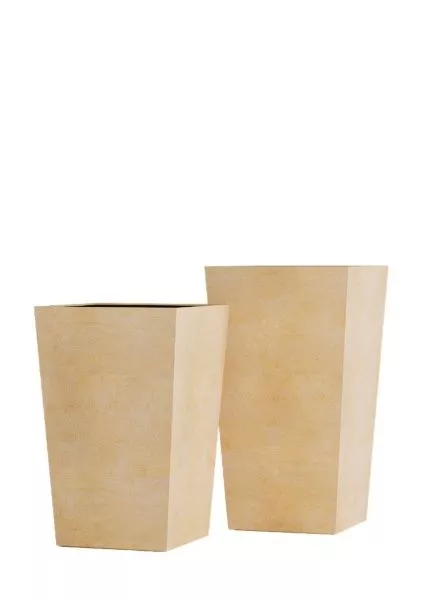 Кашпо CONCRETIKA CONIC LEMON CLAY