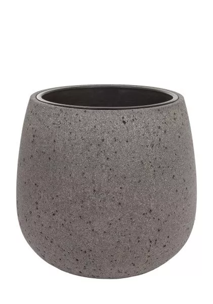 Кашпо Nobilis Marco "Plain laterite grey Jar" (файкостоун), D52хH50 см