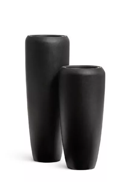 Кашпо TREEZ Effectory, Высокий конус Design, Антрацит