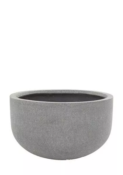 Кашпо Nobilis Marco "Plain rough grey Round", D44хH26 см