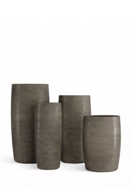 Кашпо CONCRETIKA CIGAR SMOKEY GREY