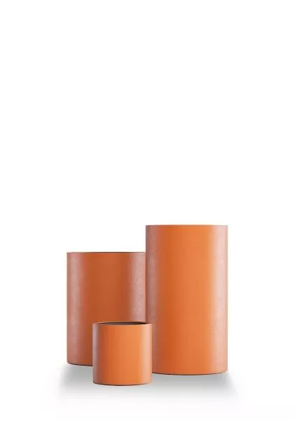 Кашпо CONCRETIKA CYLINDER CLASSIC CARROT