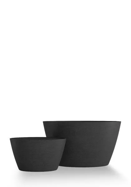 Кашпо CONCRETIKA BOWL EROSIA BLACK