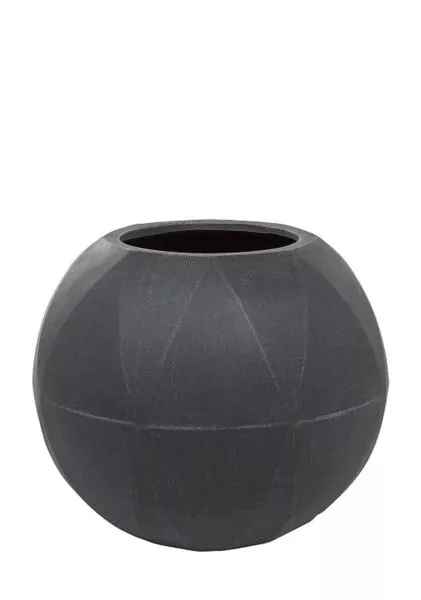 Кашпо Nobilis Marco "Diamond white grey Ball" (файкостоун), D51хH44,5 см