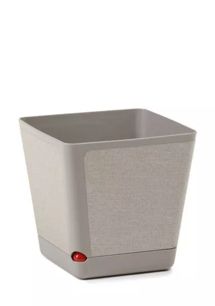 Кашпо KORA textil серо-коричневый