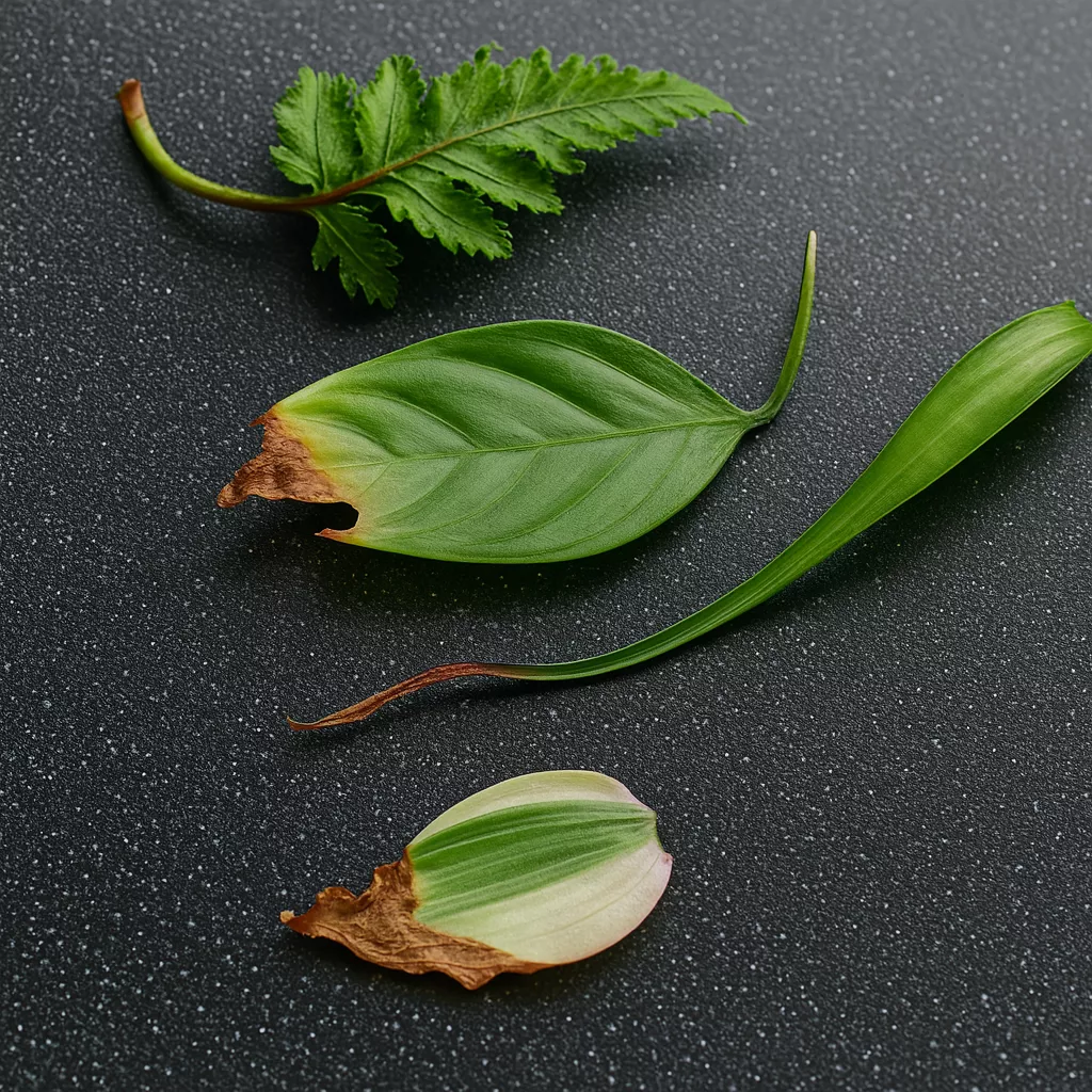 Почему сохнут кончики листьев у комнатных растений? Почему сохнут кончики листьев у комнатных растений?