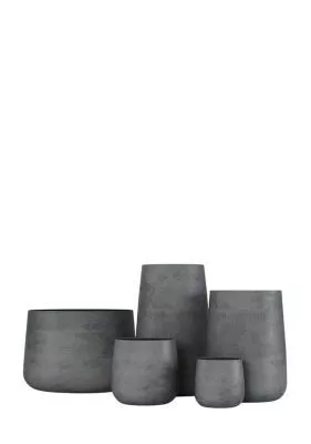 Кашпо CONCRETIKA CONE SMOKEY BLUE