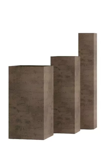 Кашпо CONCRETIKA COLONNA SMOKEY GREY