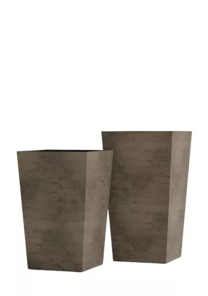 Кашпо CONCRETIKA CONIC SMOKEY GREY