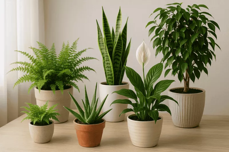 Комнатные растения как фильтры: как зелёные питомцы очищают воздух