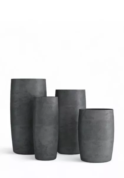 Кашпо CONCRETIKA CIGAR SMOKEY BLUE