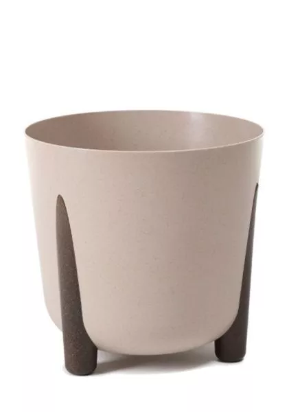 Кашпо на ножках FRIDA ECO coffee Latte