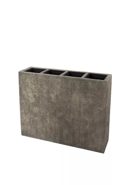 Кашпо Nobilis Marco Pms-brown Rectangle 93х25хH75 см