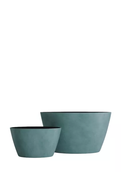 Кашпо CONCRETIKA BOWL CLOUDY BLUE