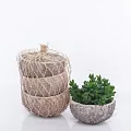 Кокосовое кашпо