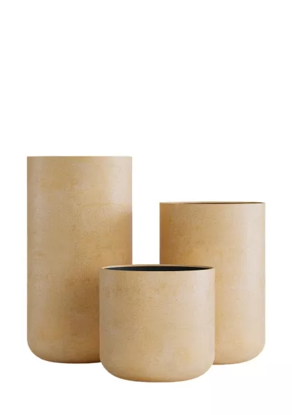 Кашпо CONCRETIKA TOPPER LEMON CLAY