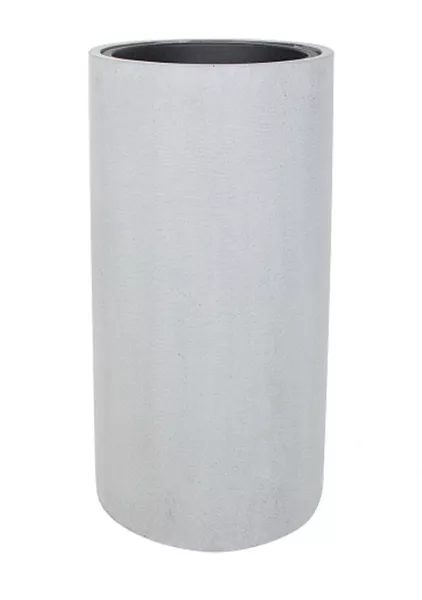 Кашпо Nobilis Marco Pm-gray3 Cylinder высокое