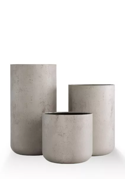 Кашпо CONCRETIKA TOPPER CONCRETE WHITE