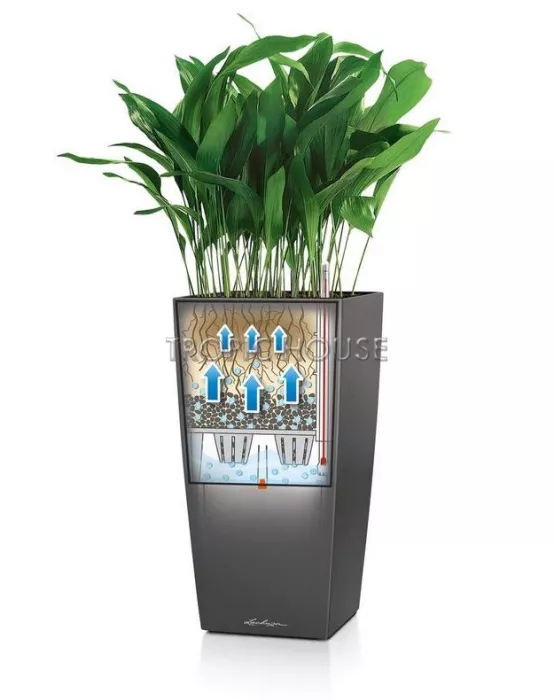 Кашпо LECHUZA CUBICO 40х75 см