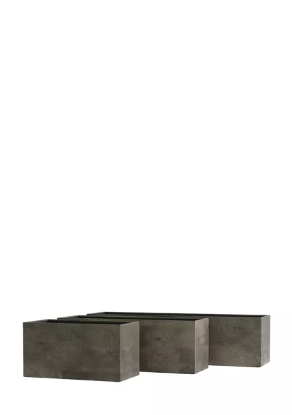 Кашпо CONCRETIKA BALCONY BREZENT GREY