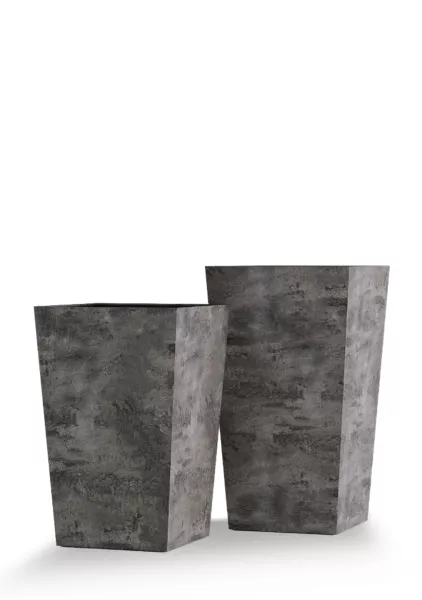 Кашпо CONCRETIKA CONIC CONCRETE GREY DARK
