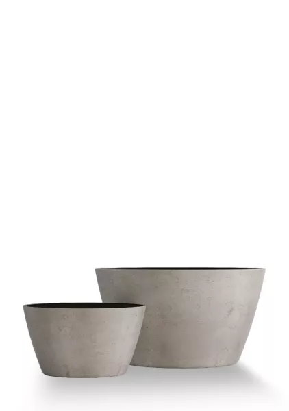 Кашпо CONCRETIKA BOWL CONCRETE WHITE