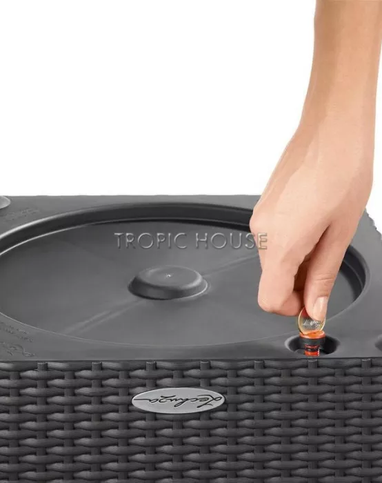 Кашпо LECHUZA CUBE Cottage 30х30 см