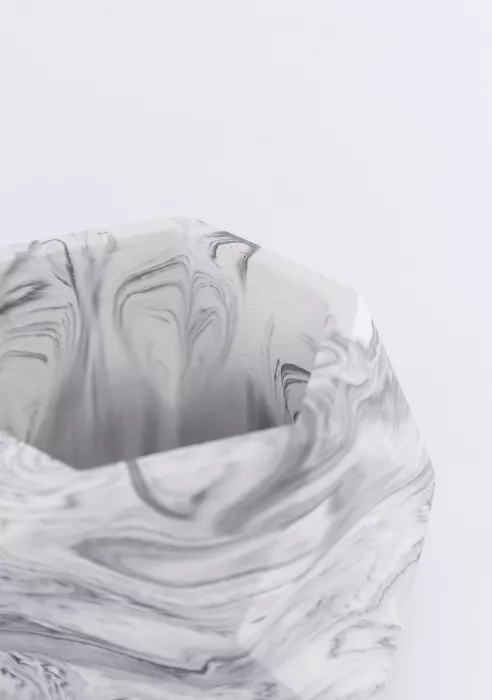 Кашпо бетонное настольное ТН 07