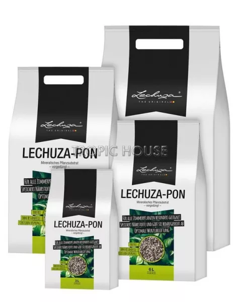 LECHUZA-PON дренаж и субстрат
